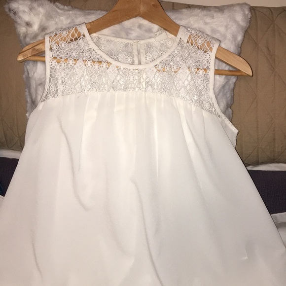 🐘 Sweet crochet lace top | sheer cape - Picture 5 of 6